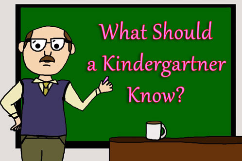 what should you know in kindergarten